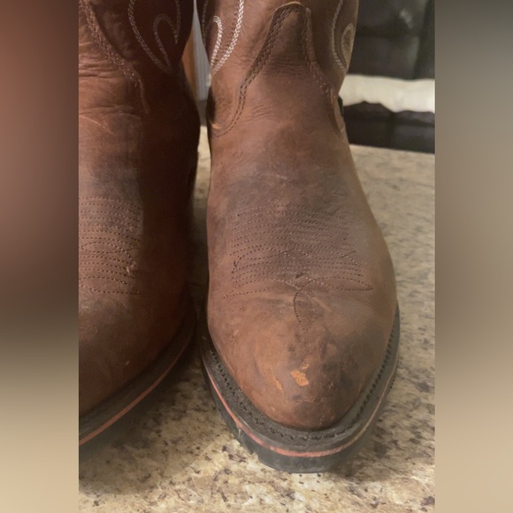 Double H boots size 13 D GUC - Picture 4 of 5